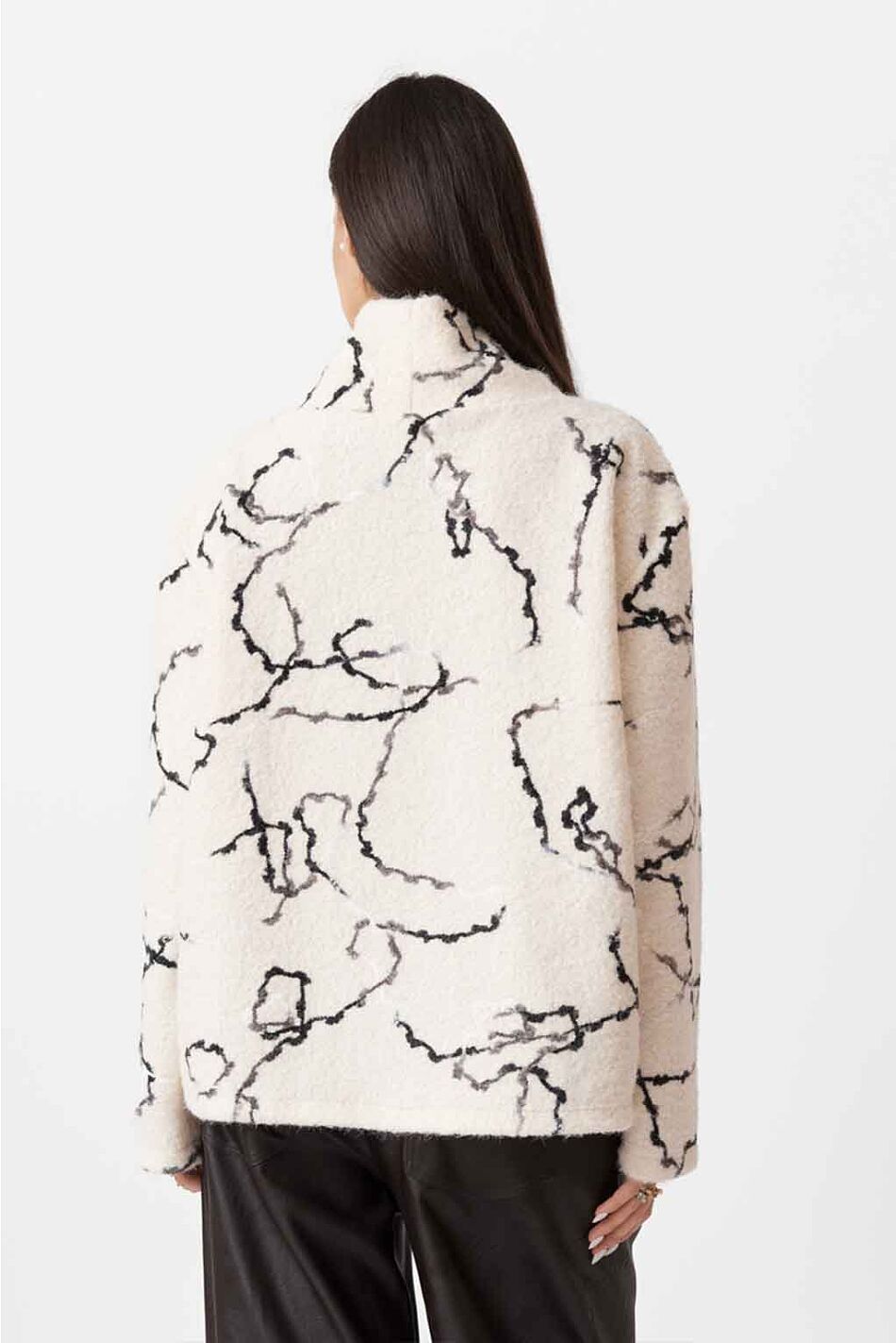 HIGH NECK KNIT TOP