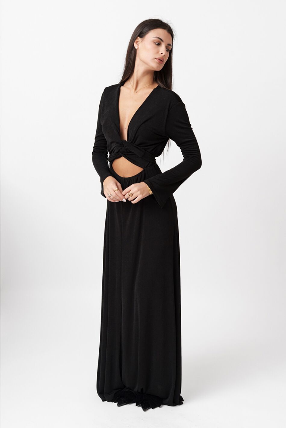 LONG TYE DRESS
