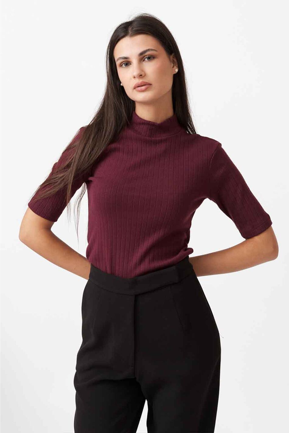 RIB KNIT TOP