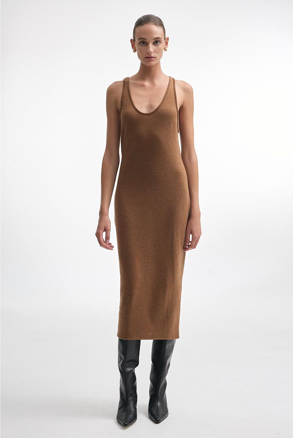 WHITNEY SLEEVELESS MAXI DRESS