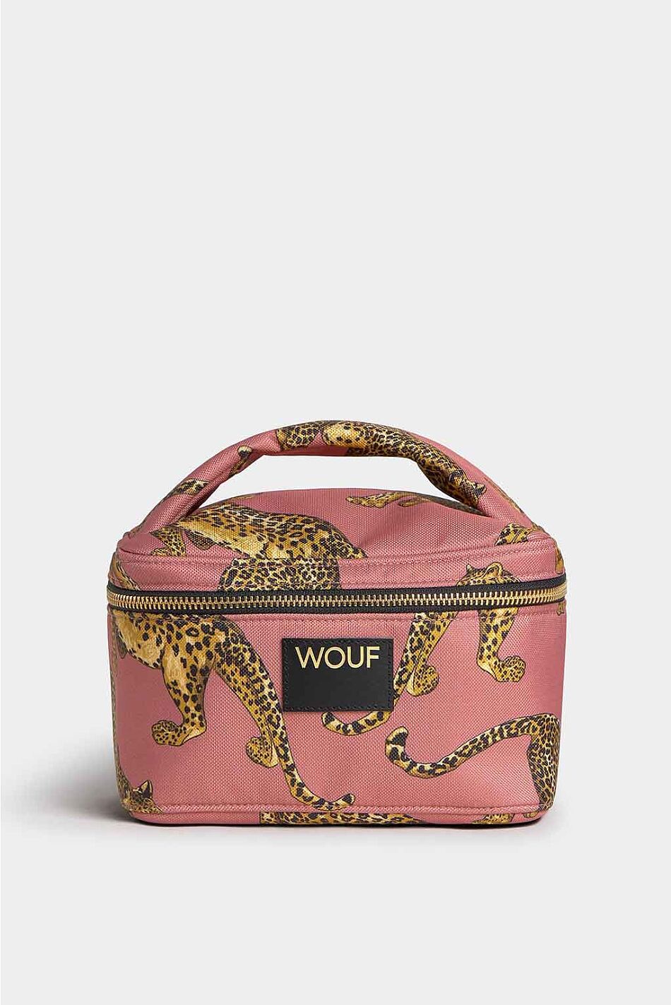 BLUSH LEOPARD VANITY BAG