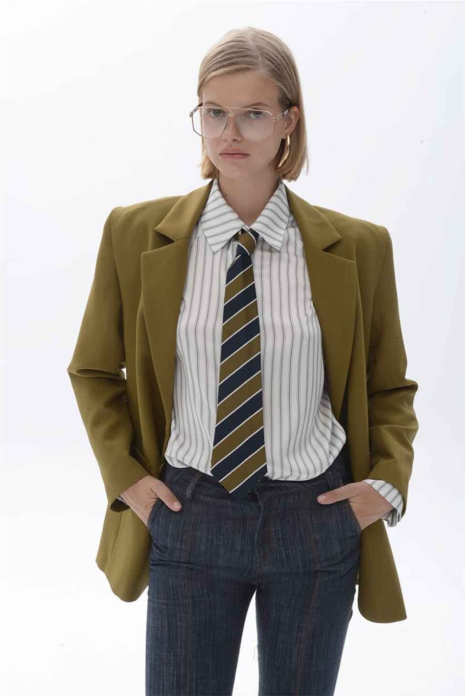 OCHRE BLAZER