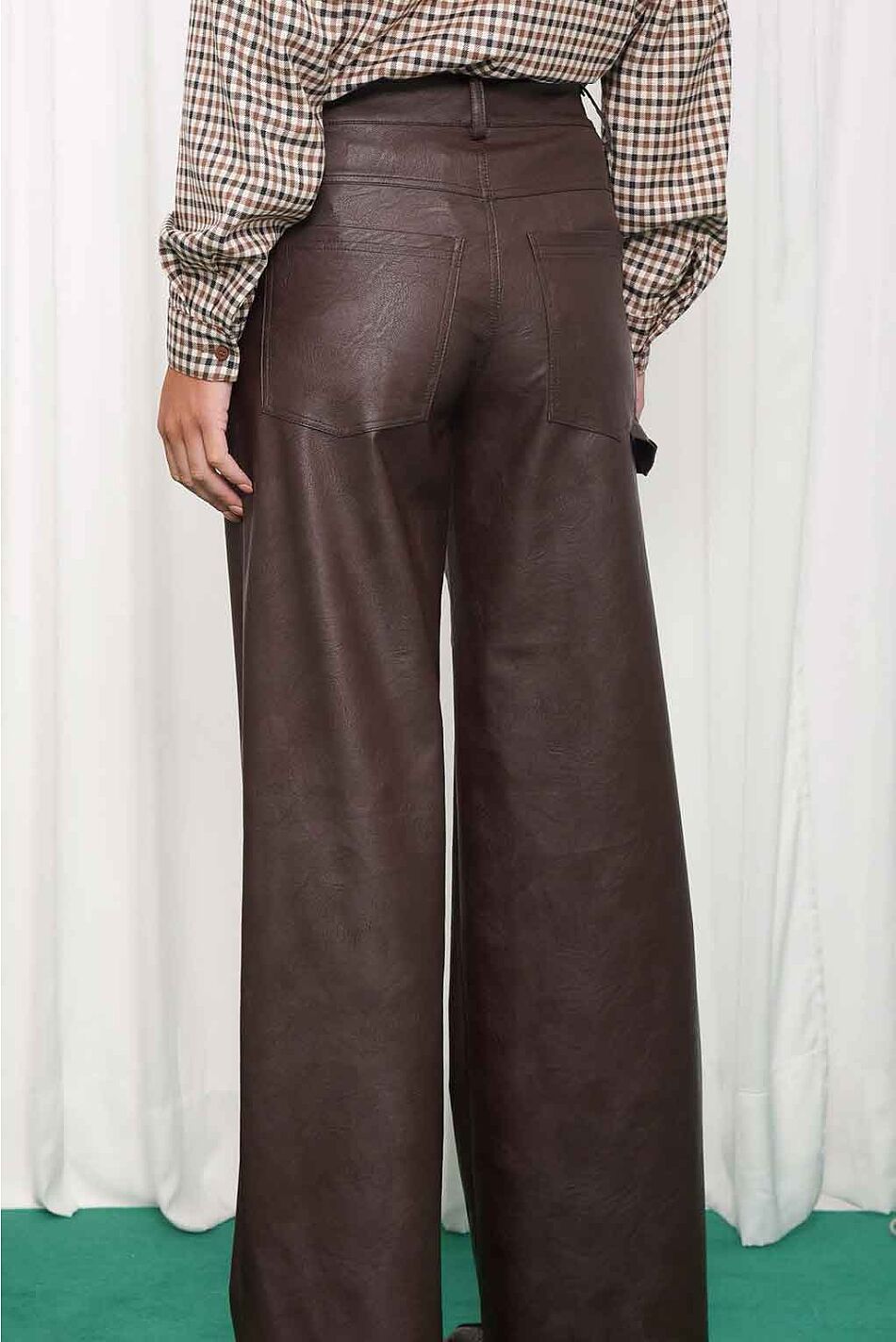 PURPOSE FAUX LEATHER PANTS