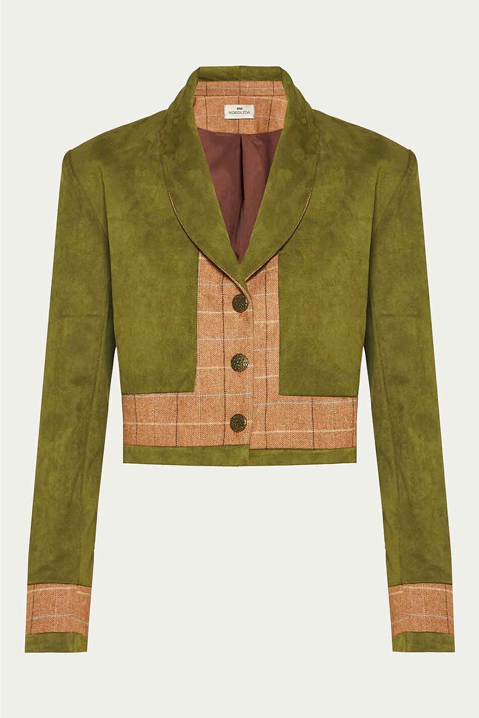 FEATHER CROPPED JACKET