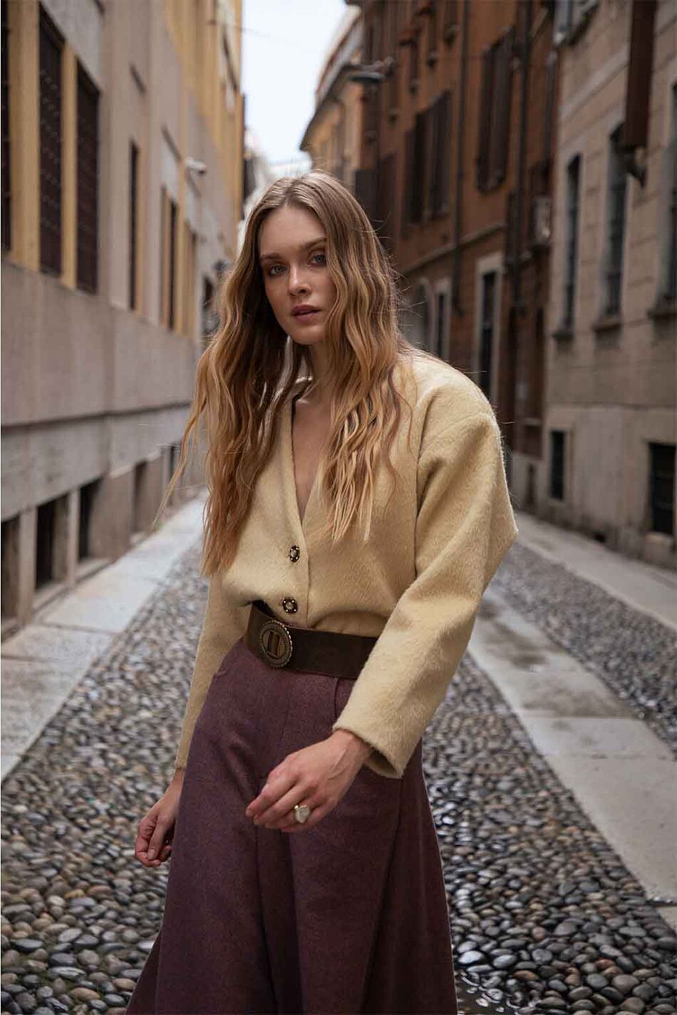 LESTER CARDI TOP
