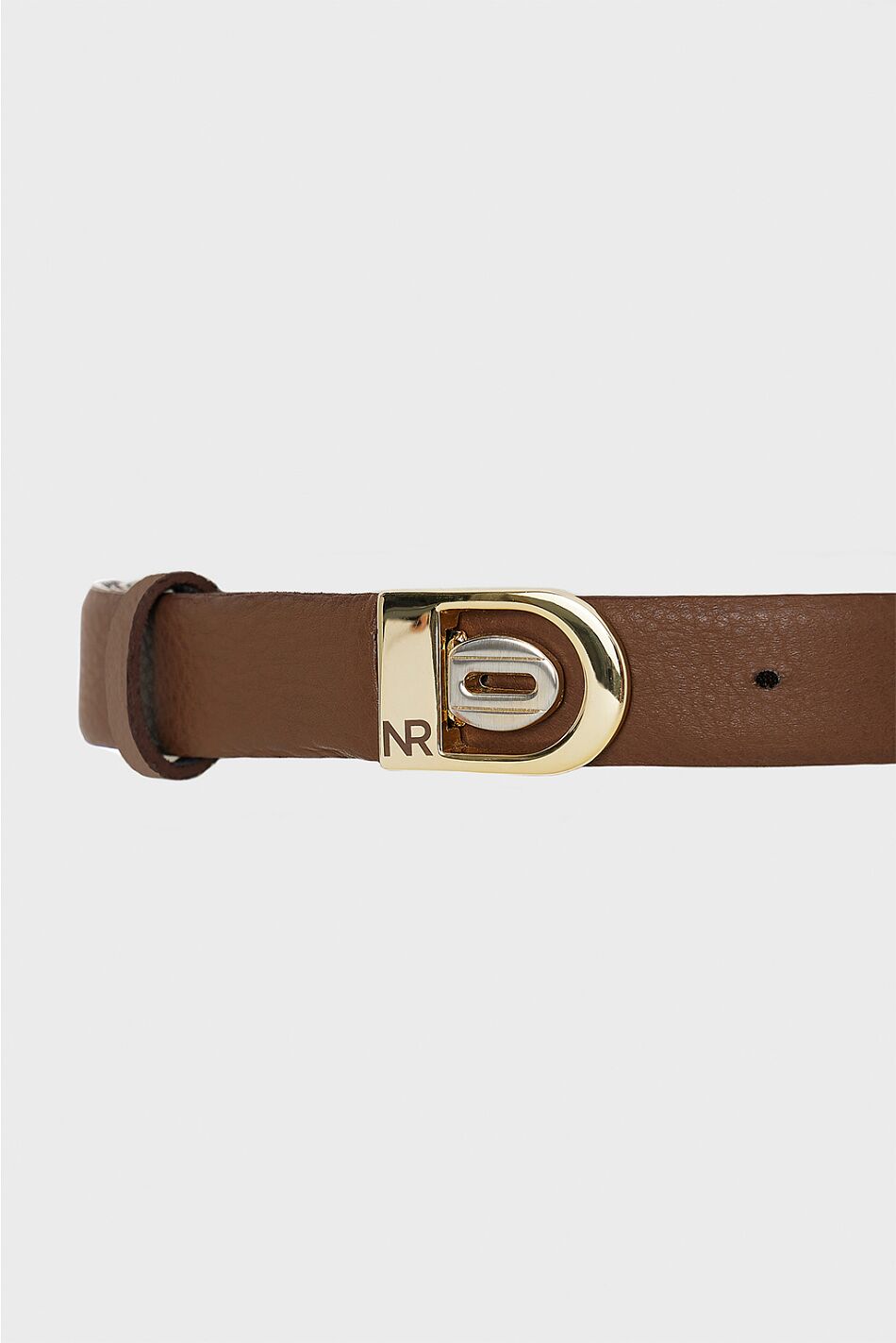 REI LEATHER  BELT DOUBLE SIDED