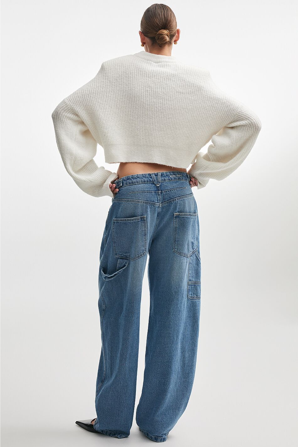 JEANIE DENIM TROUSERS M/W