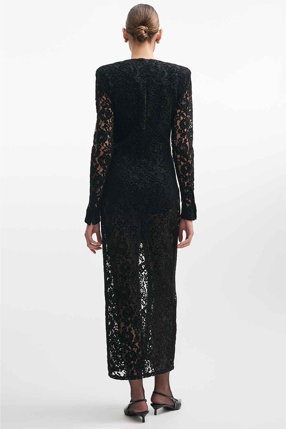 LACER MAXI DRESS
