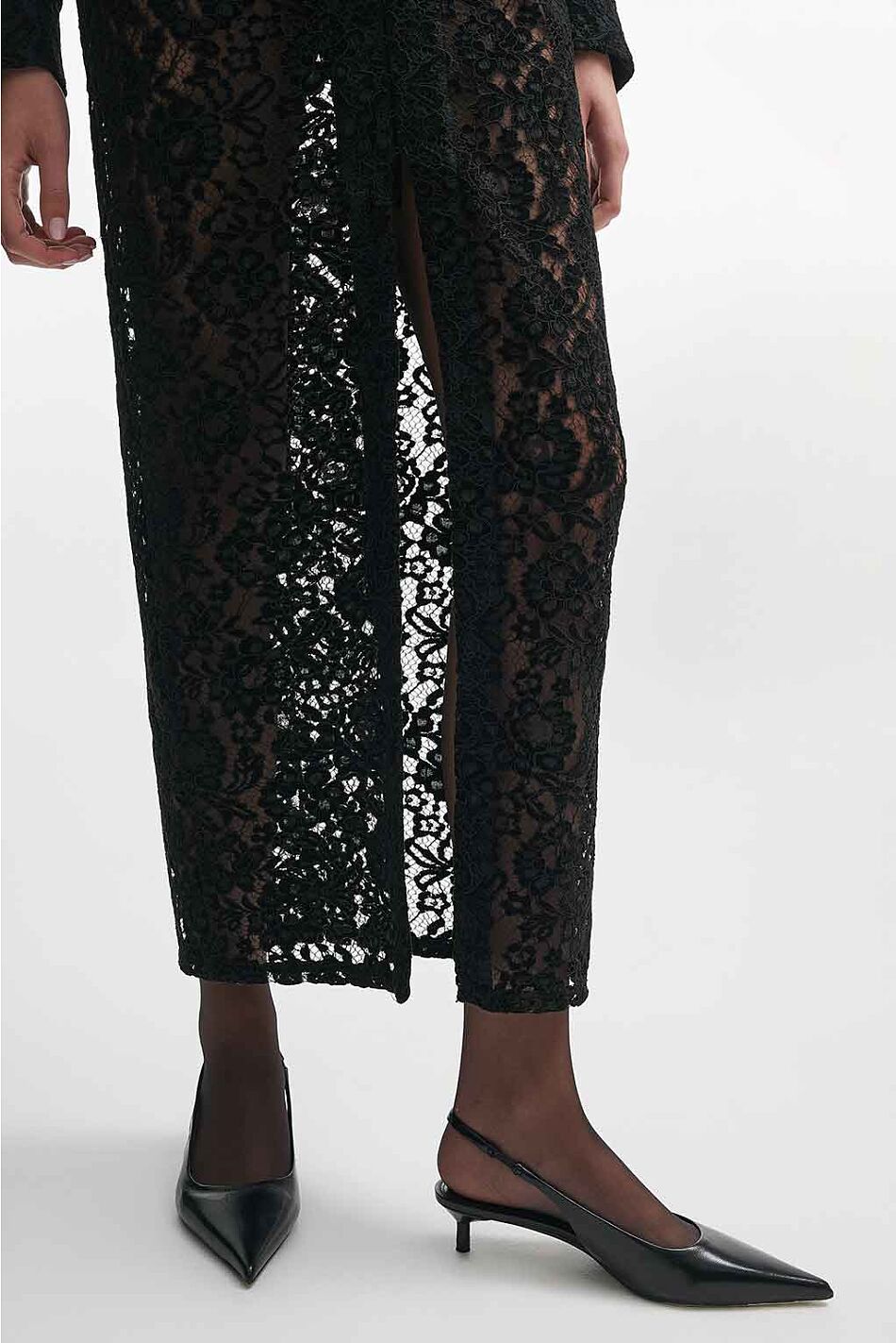 LACER MAXI DRESS