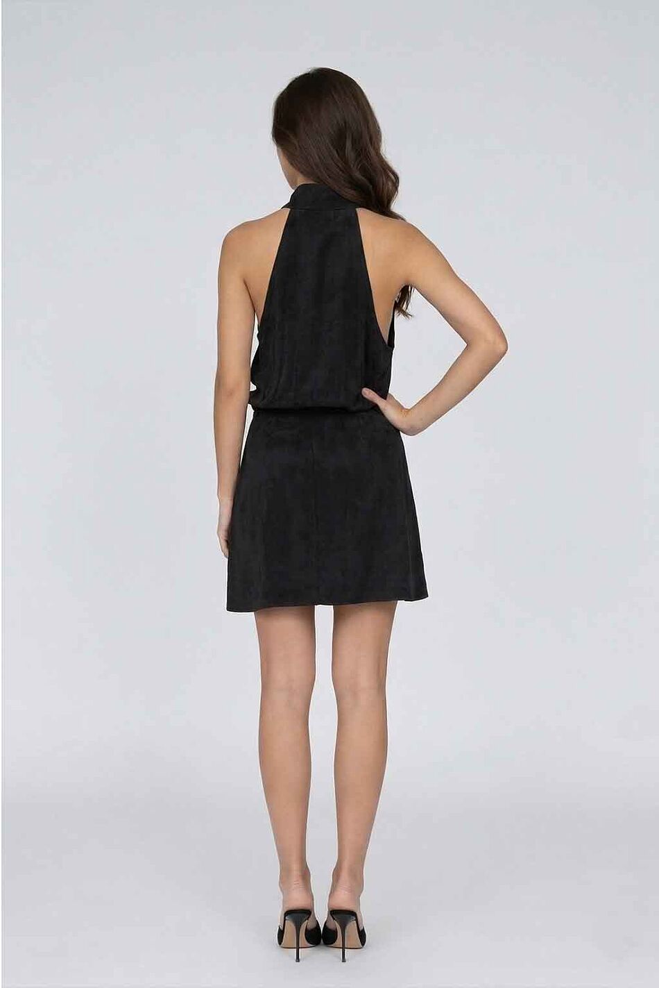 CROSSOVER SHORT DRESS