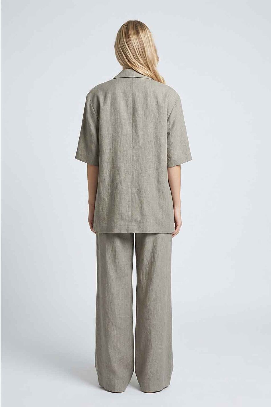 EARTHY SHORTSLEEVE BLAZER