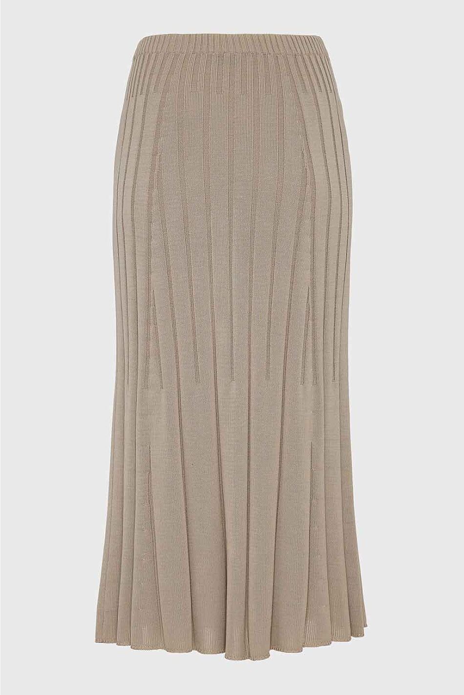 FEMME  KNITTED SKIRT