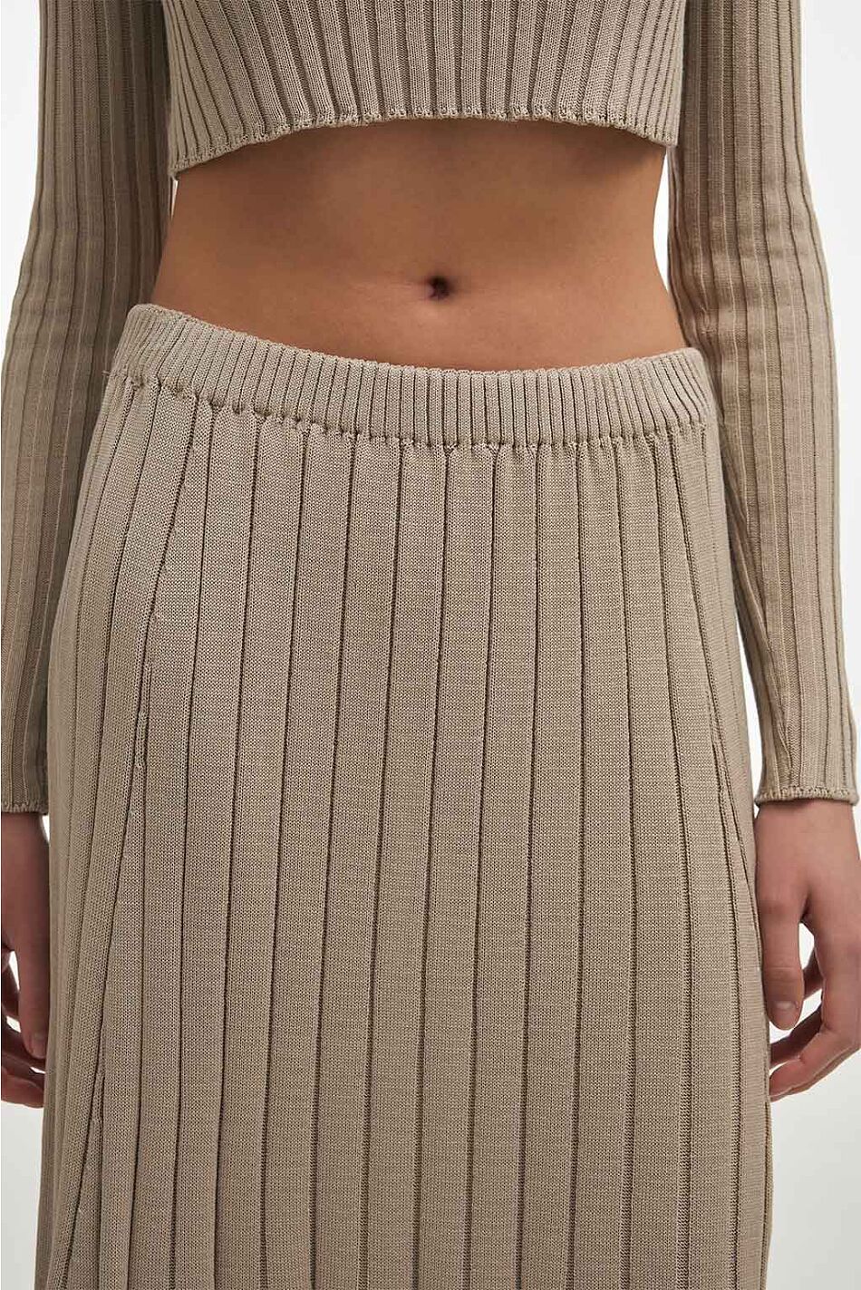 FEMME  KNITTED SKIRT