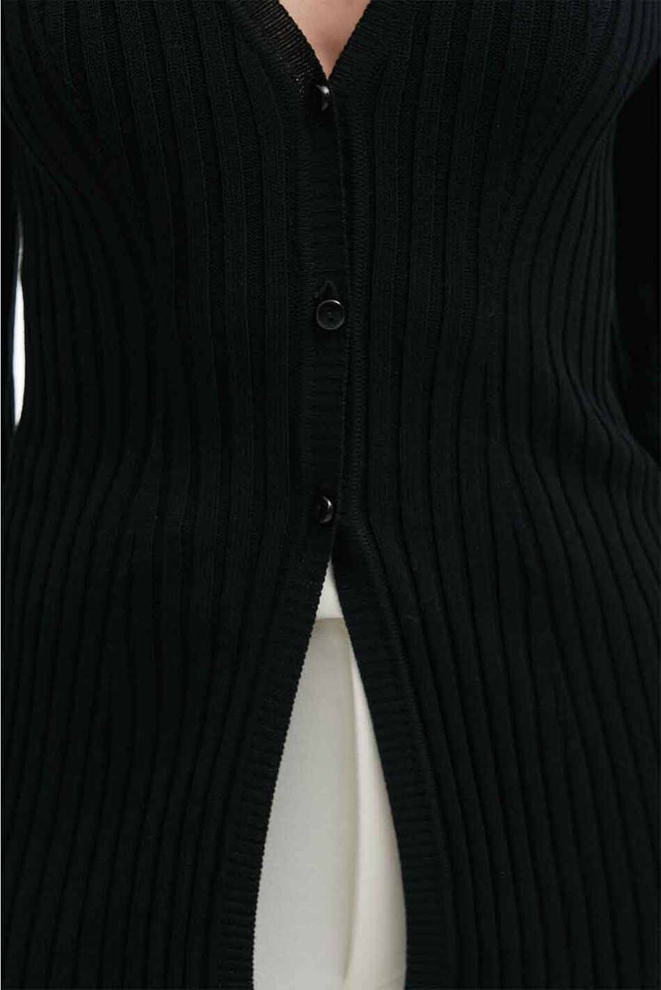 FEMME  KNITTED CARDIGAN