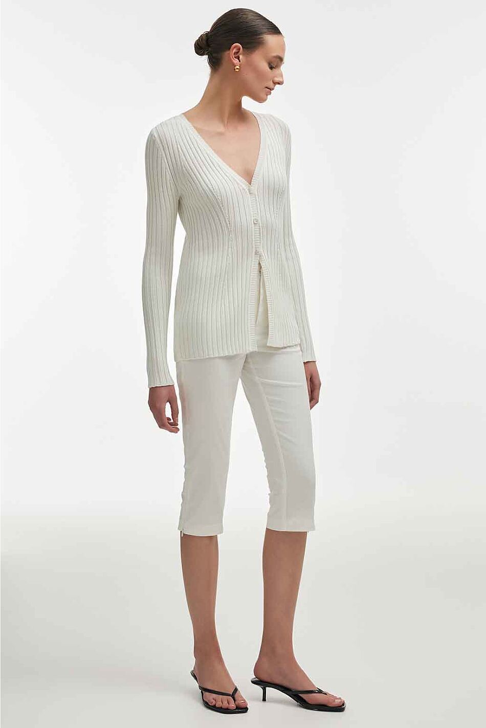FEMME  KNITTED CARDIGAN