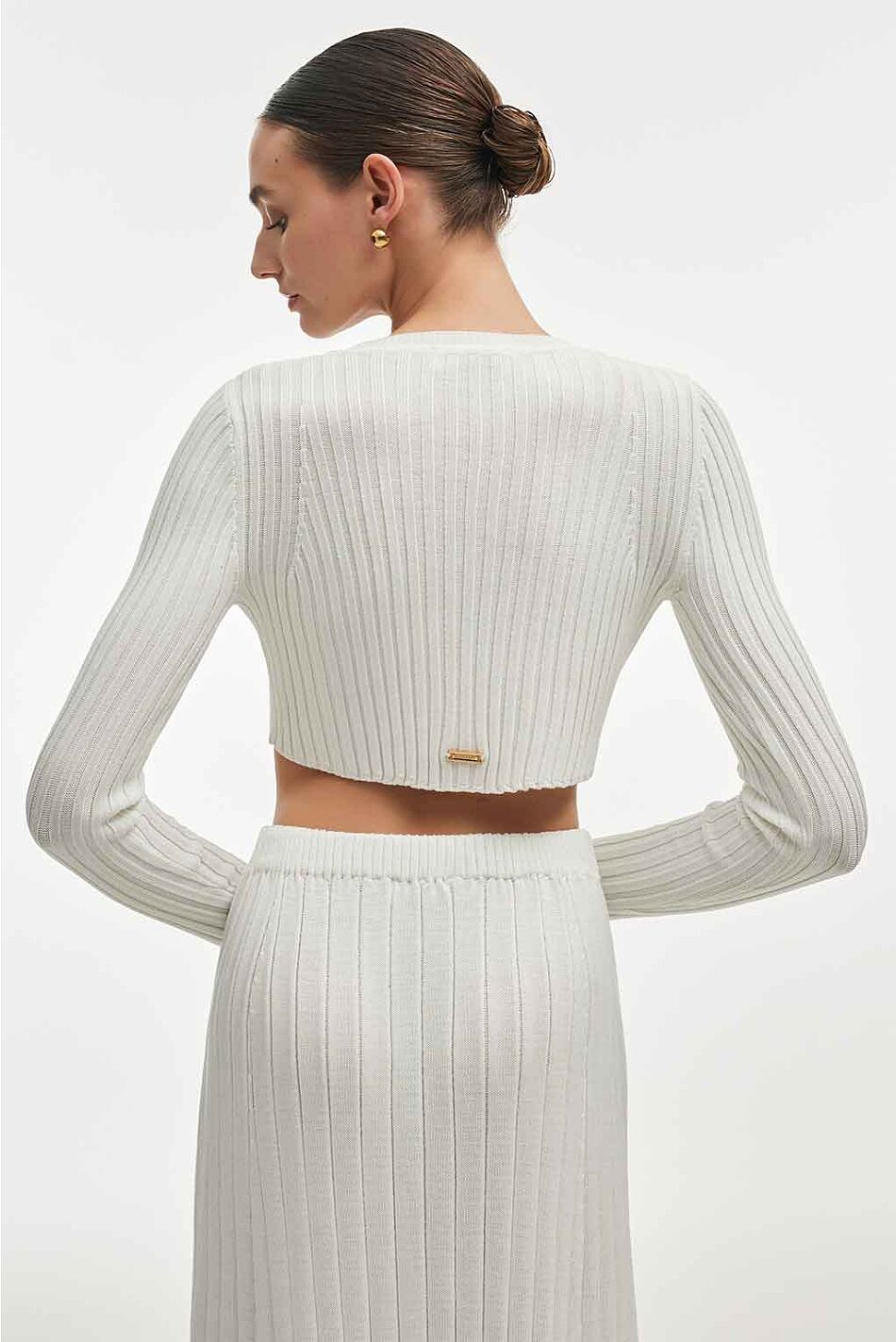 FEMME  KNITTED CROP TOP