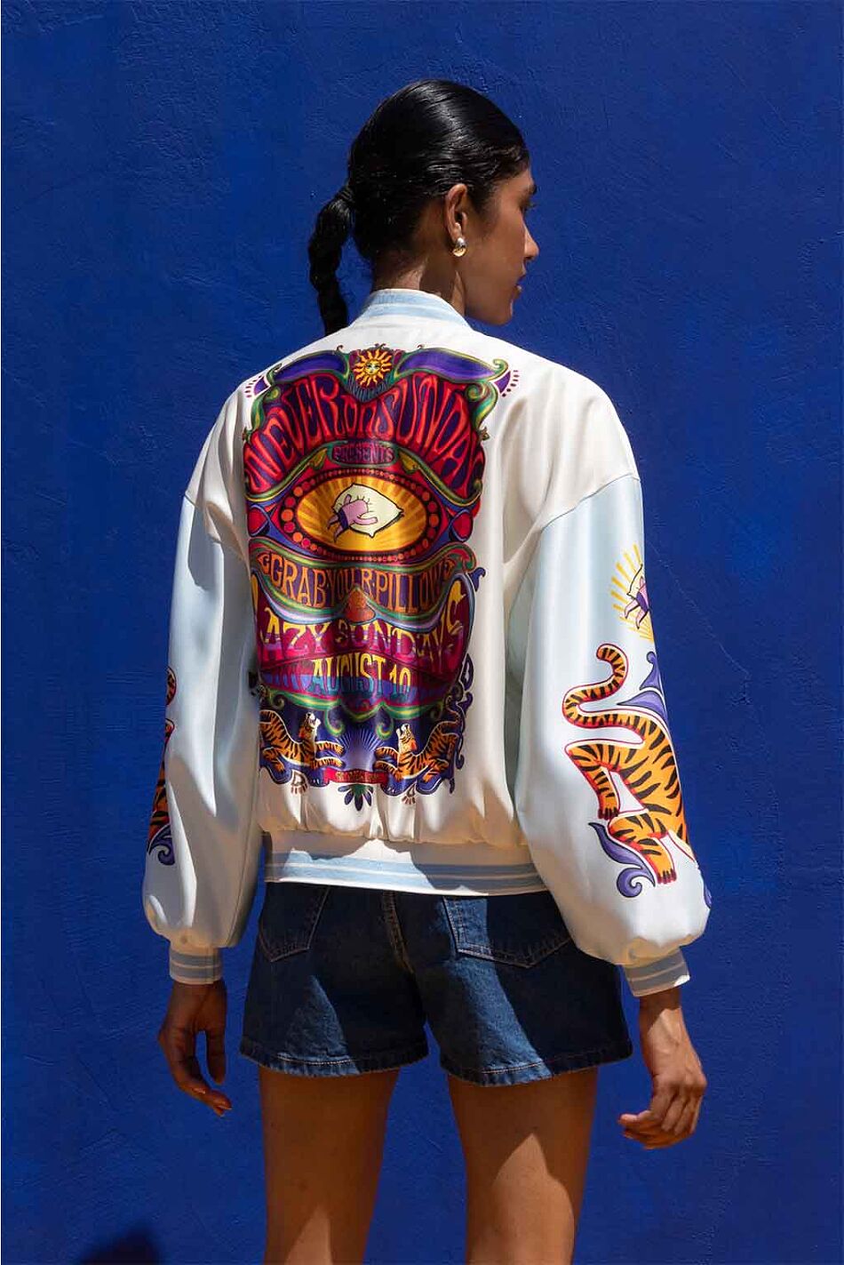 NEVER SUNDAY JACKET WHITE