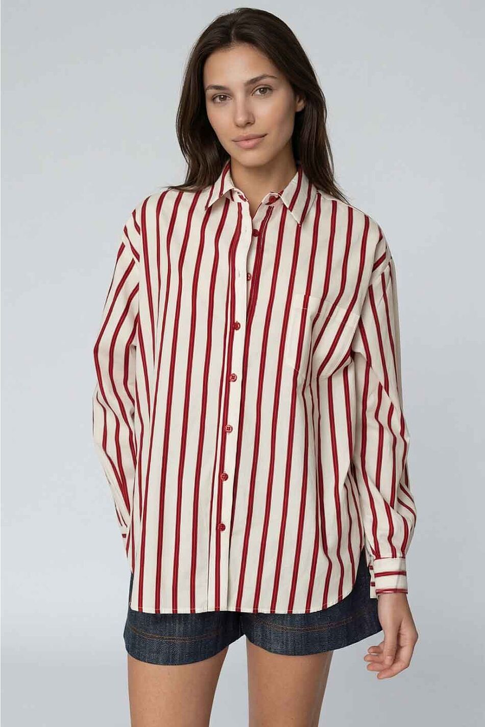 POPLIN STRIPED SHIRT