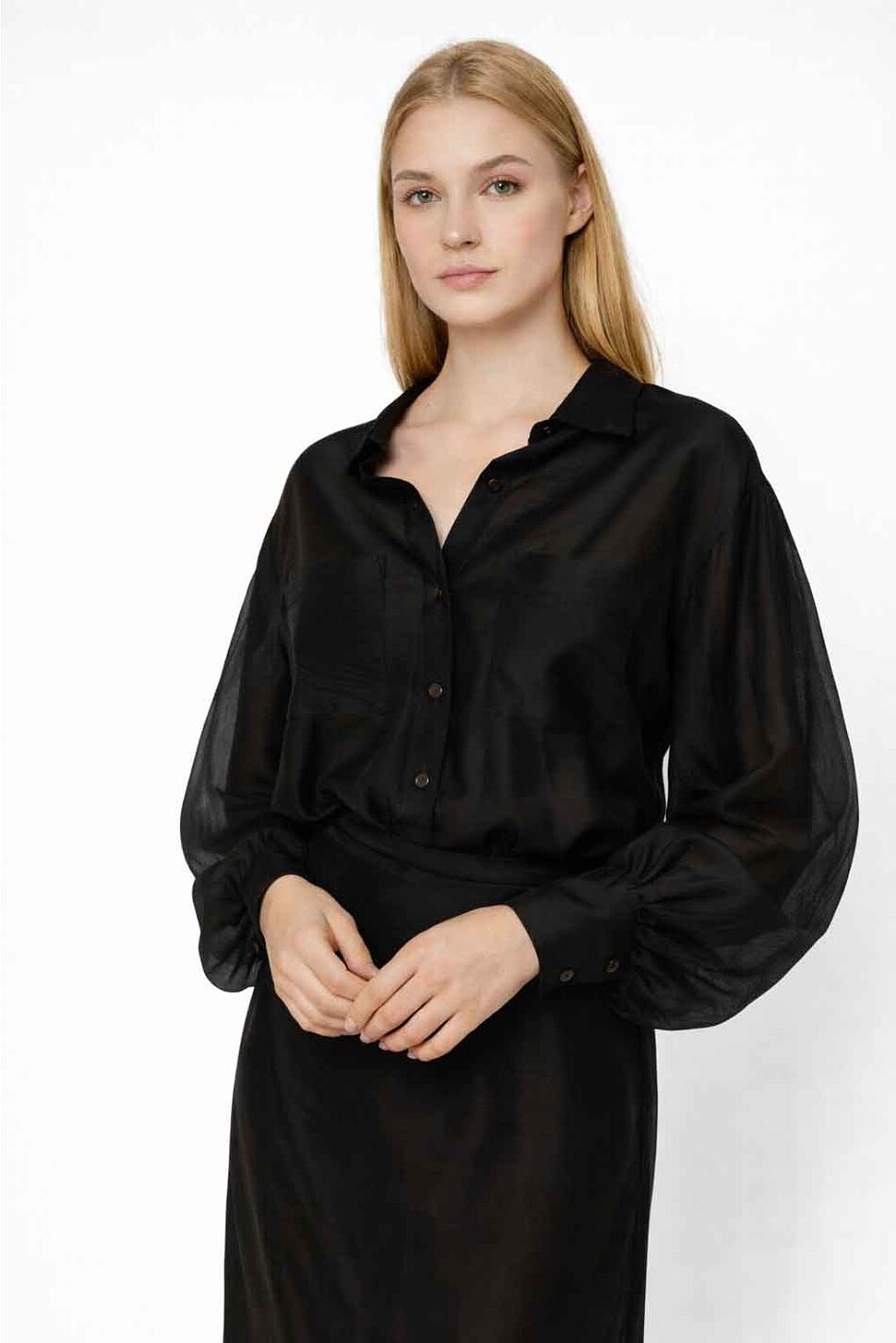 SHEER SHIRT