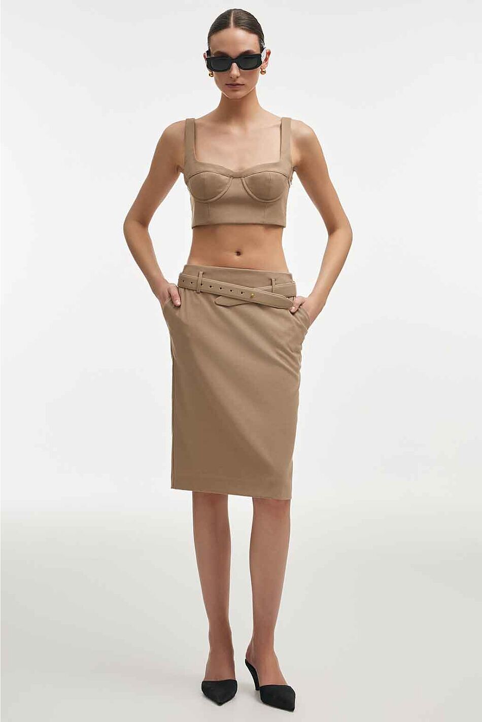 THEA LEATHER BELT