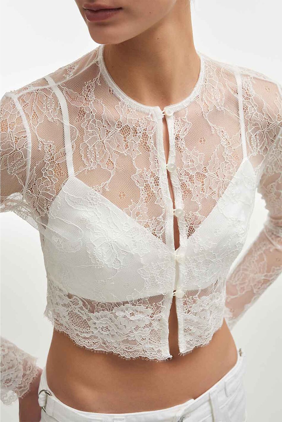 VEIL CARDIGAN TOP