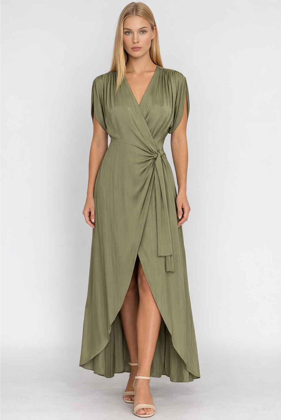 WRAPPED DRESS