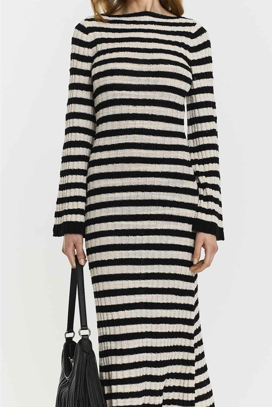 ALTHEA KNITTED DRESS BLACK BE