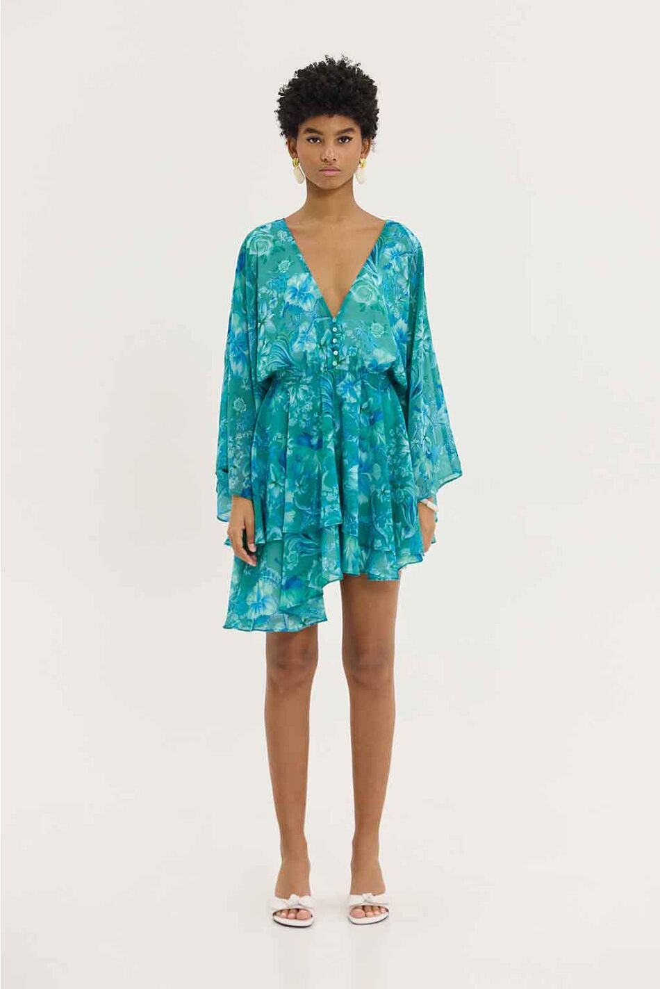 CELINE DRESS GREEN