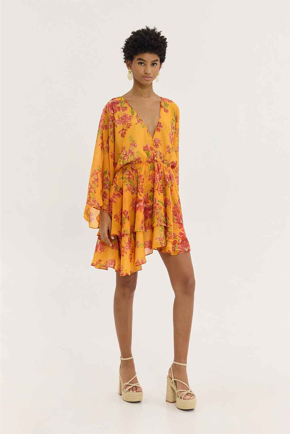CELINE DRESS ORANGE