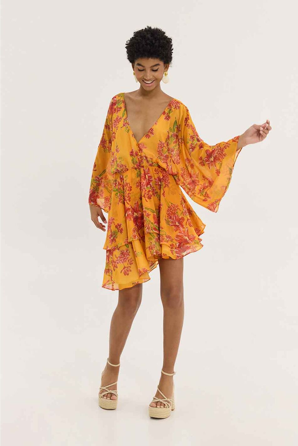 CELINE DRESS ORANGE