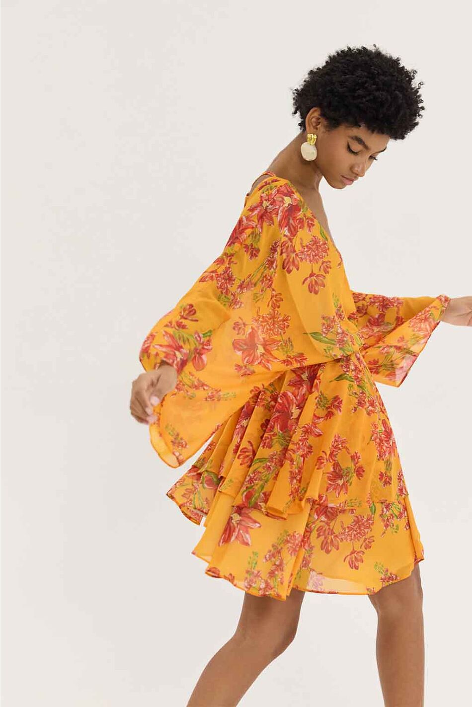 CELINE DRESS ORANGE