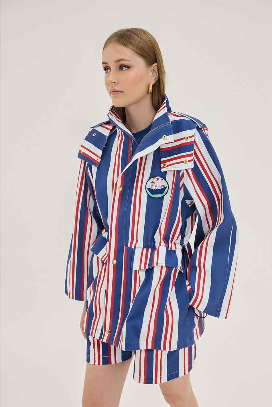 CJ JACKET NAUTICA STRIPES