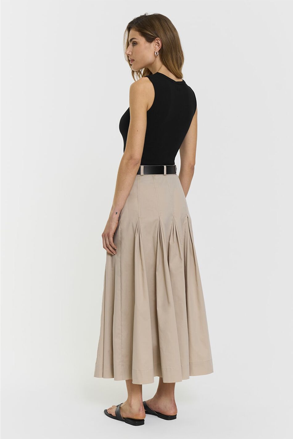 DINE SKIRT BEIGE