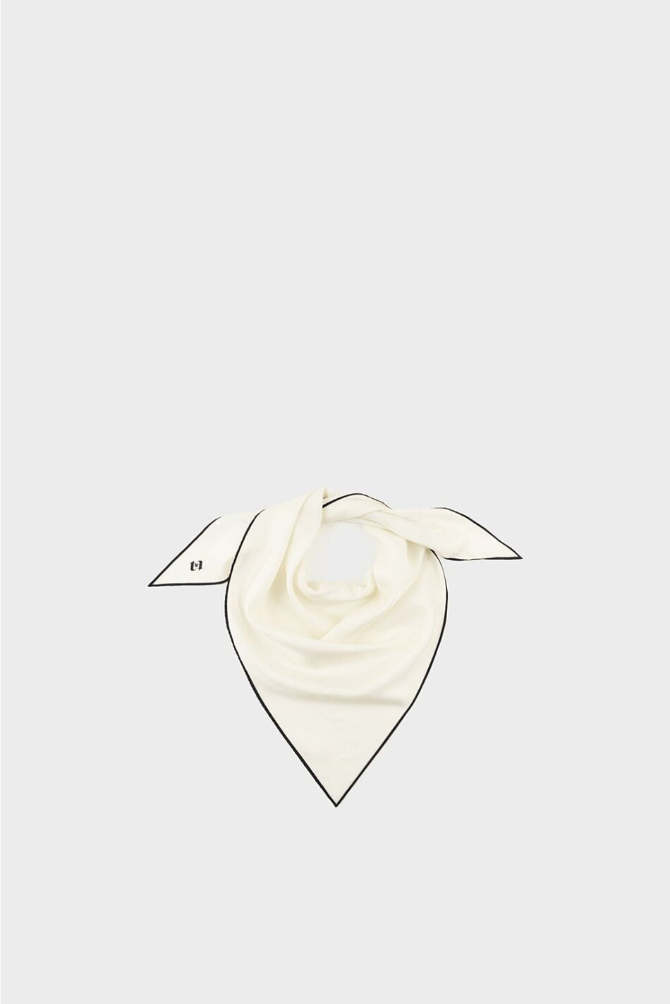 ERINNA SILK SCARF OFF WHITE