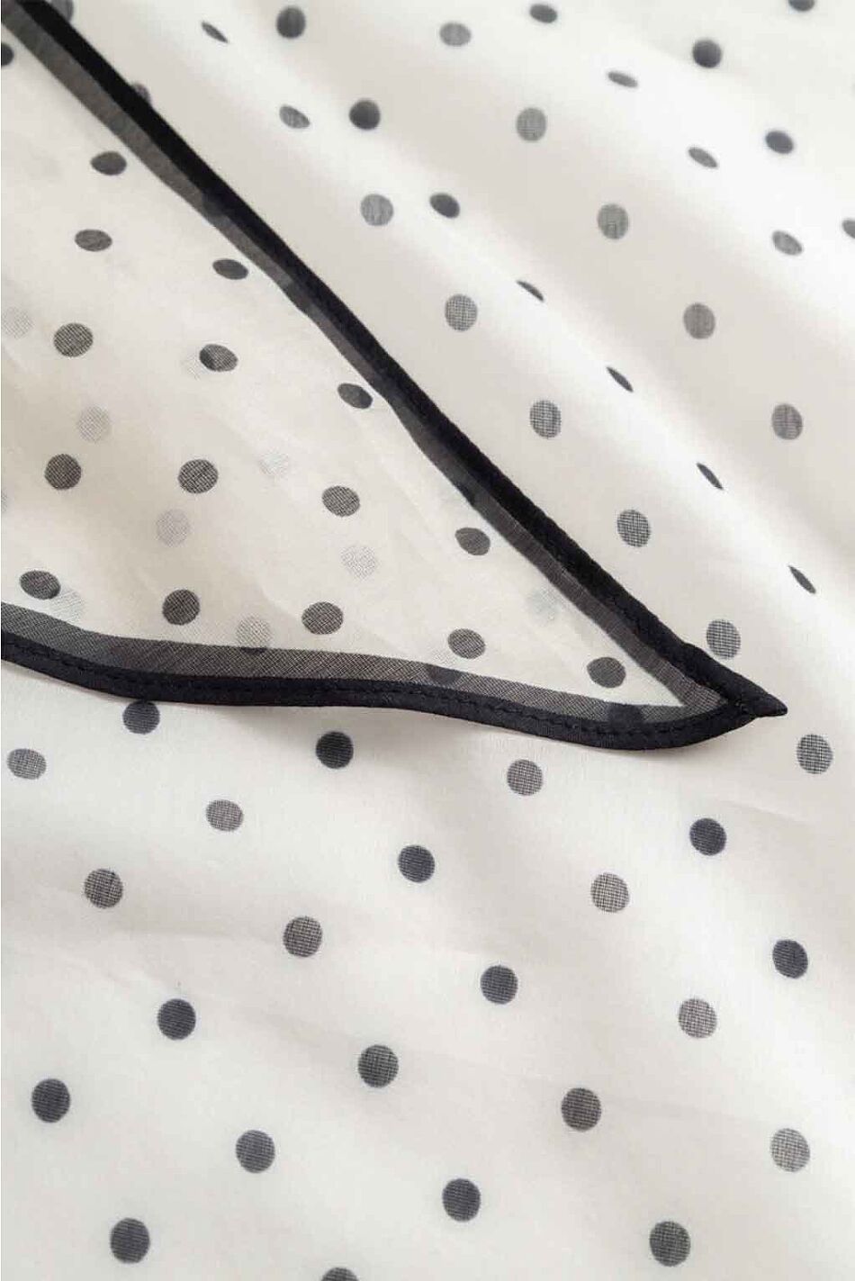 FARINA SILK-BLEND SCARF DOT