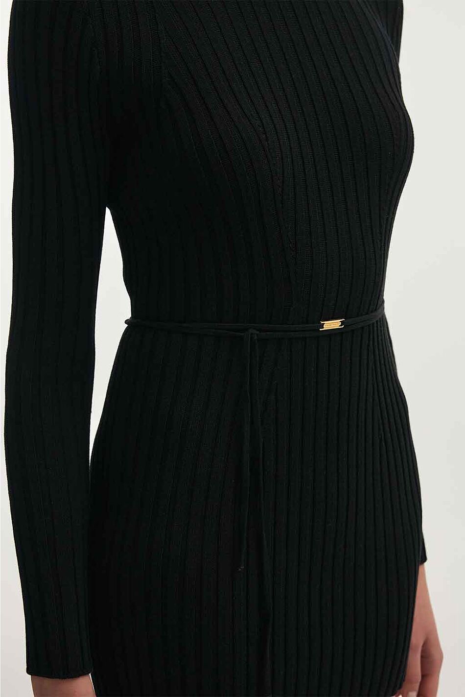 FEMME  KNITTED MINI DRESS