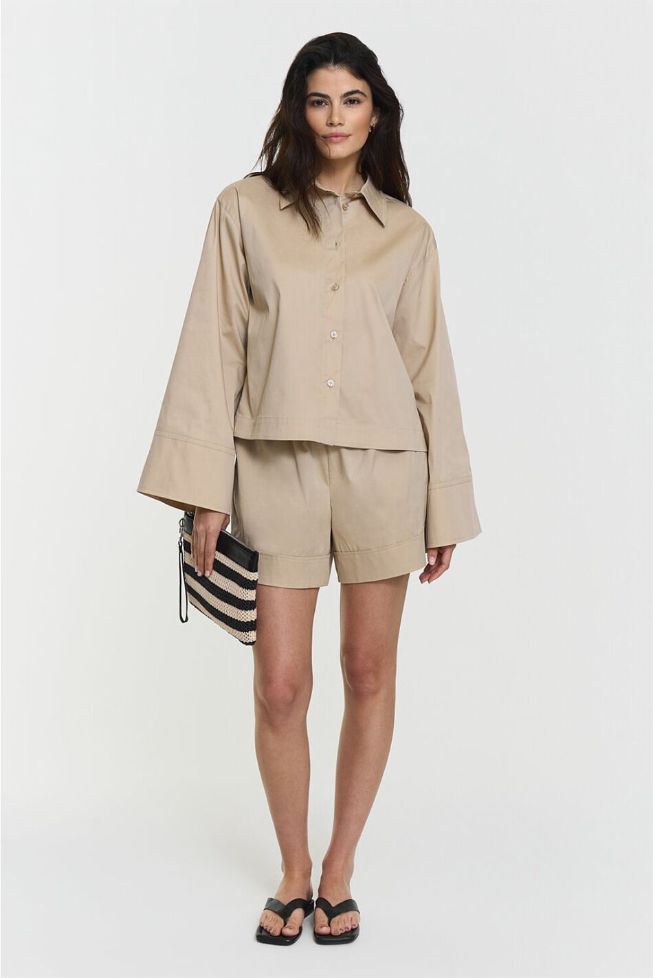 FIOLA SHIRT BEIGE