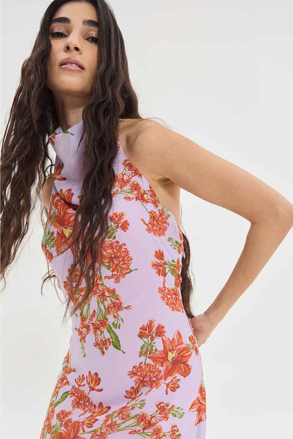 JERRY DRESS LILAC