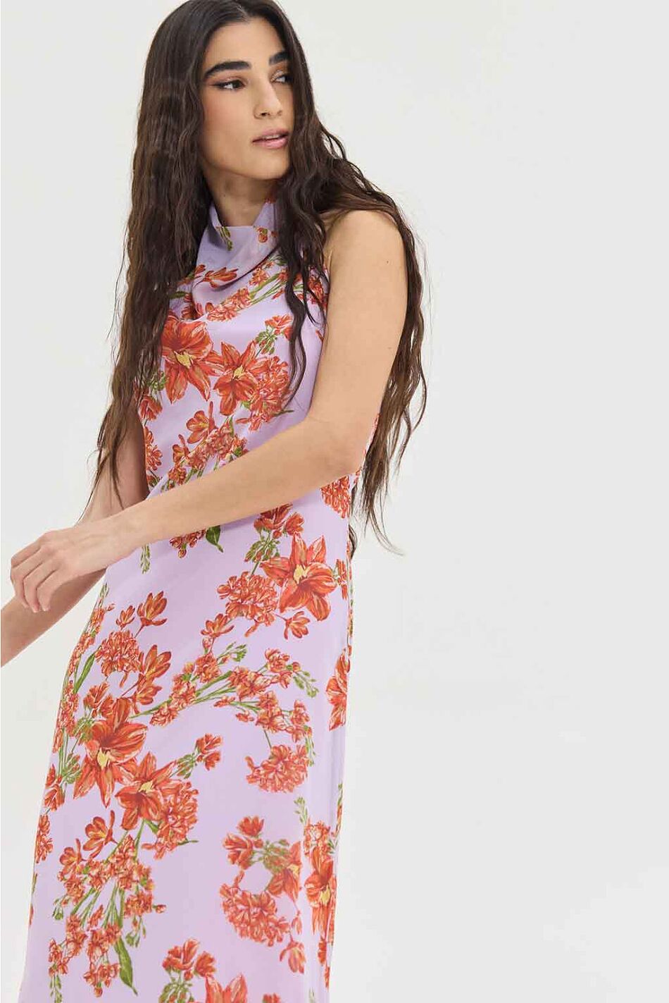 JERRY DRESS LILAC