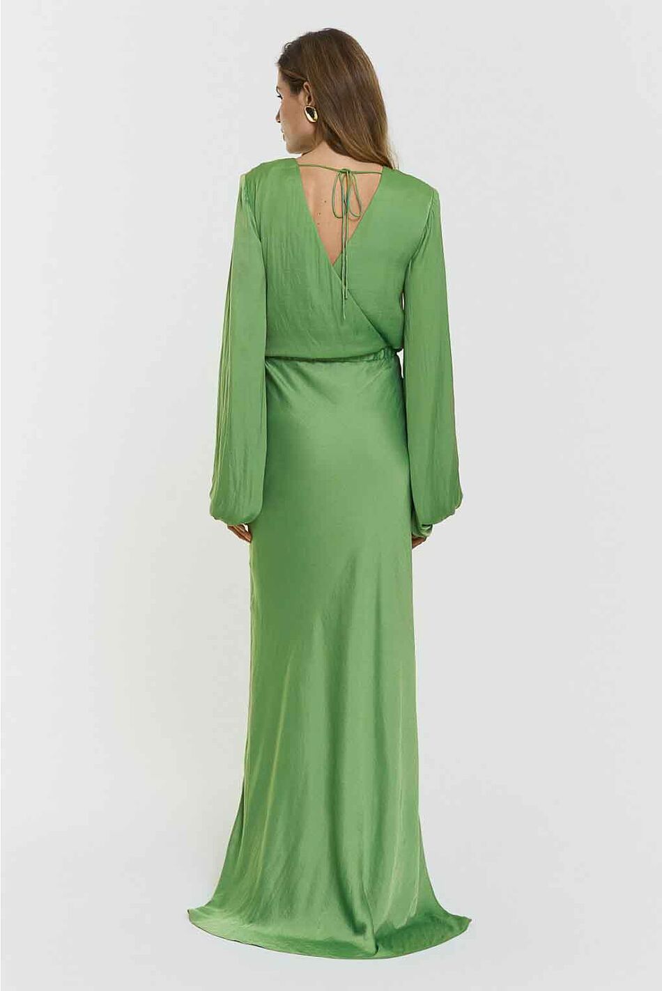 JULIETTE DRESS JADE GREEN