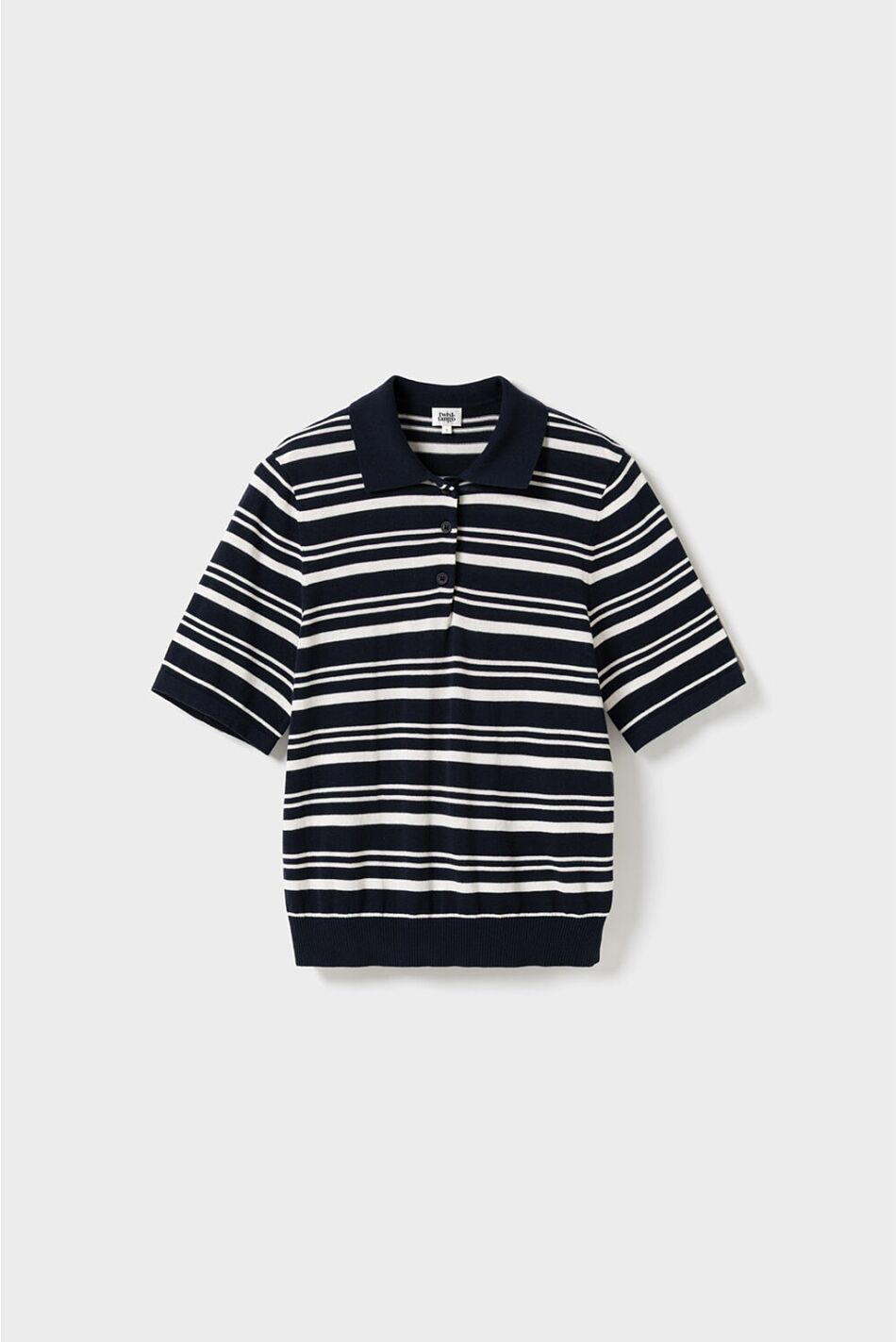 LEONELLE POLO KNIT JUMPER NAV