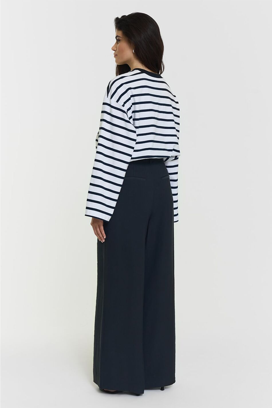 LILIA TROUSERS NAVY