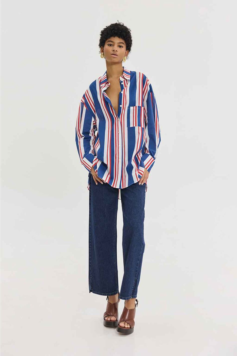 LORA SHIRT NAUTICA STRIPES