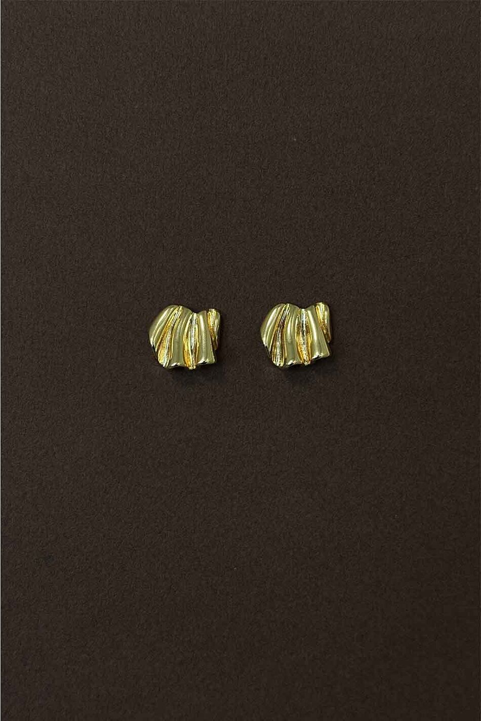 PORTICI EARRINGS GOLD PLATED