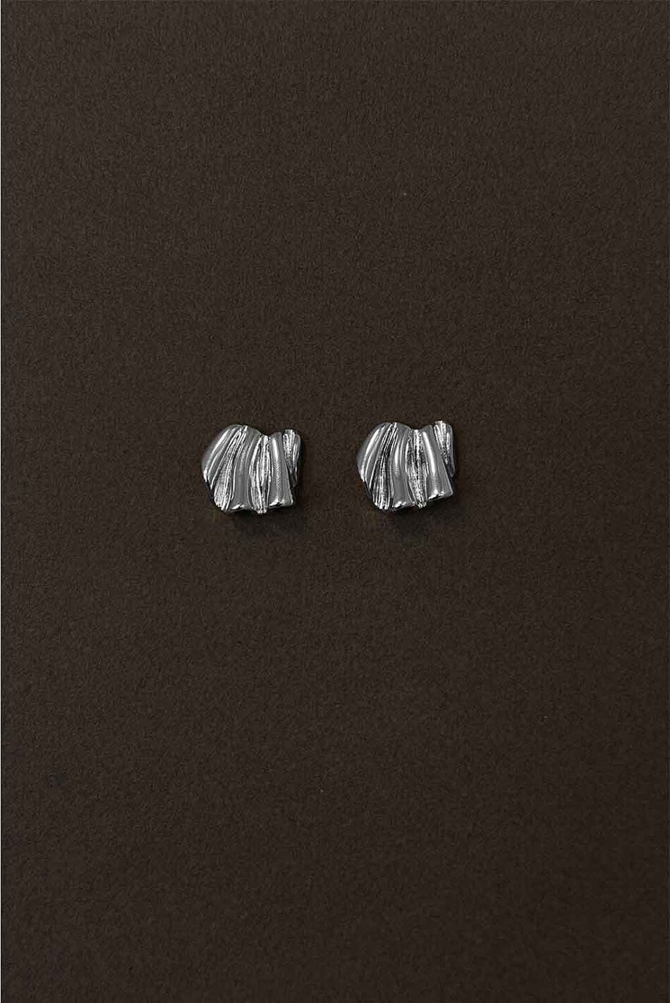 PORTICI EARRINGS SILVER PLATE