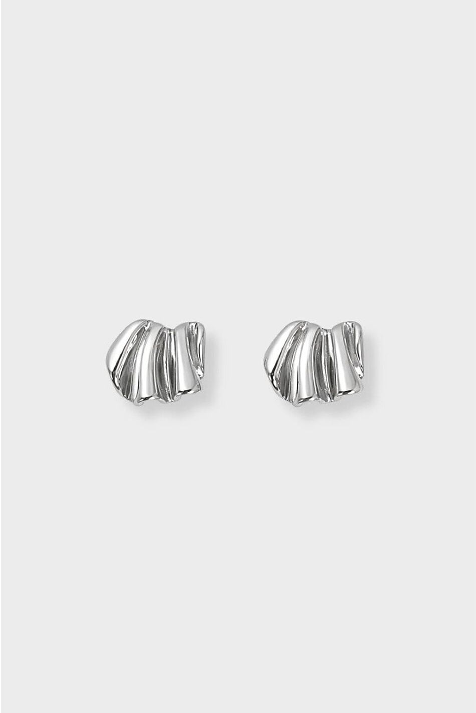 PORTICI EARRINGS SILVER PLATE