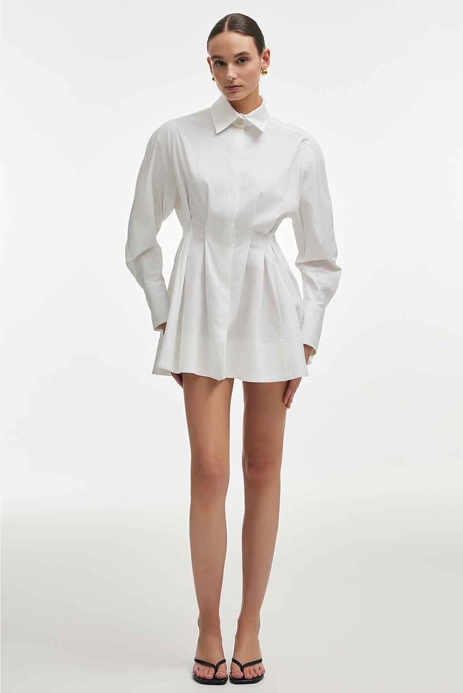 ROSE SHIRT DRESS