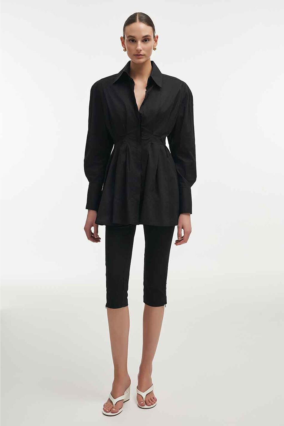 ROSE SHIRT DRESS