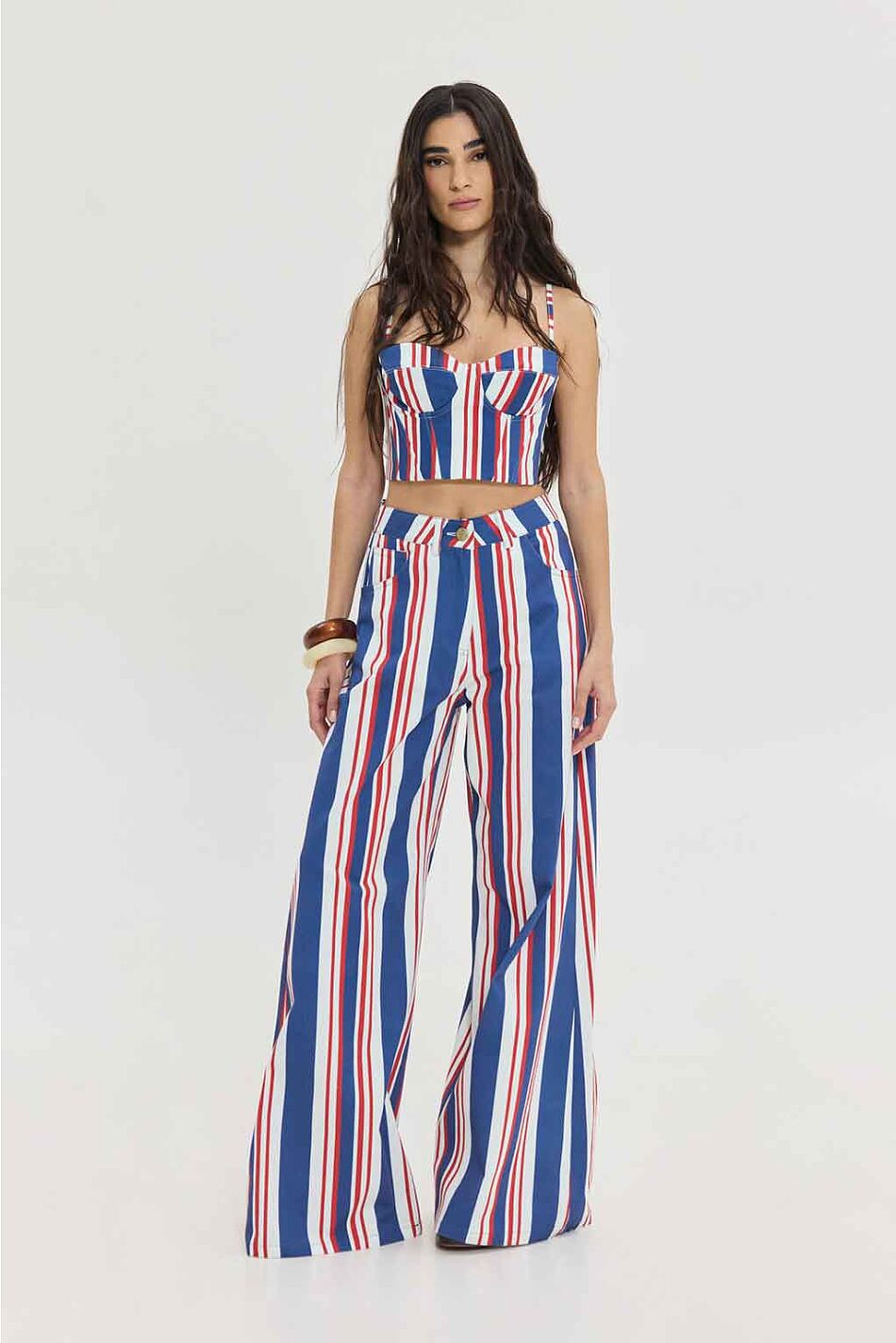 SALEM DENIM PANTS NAUTICA STRIPES