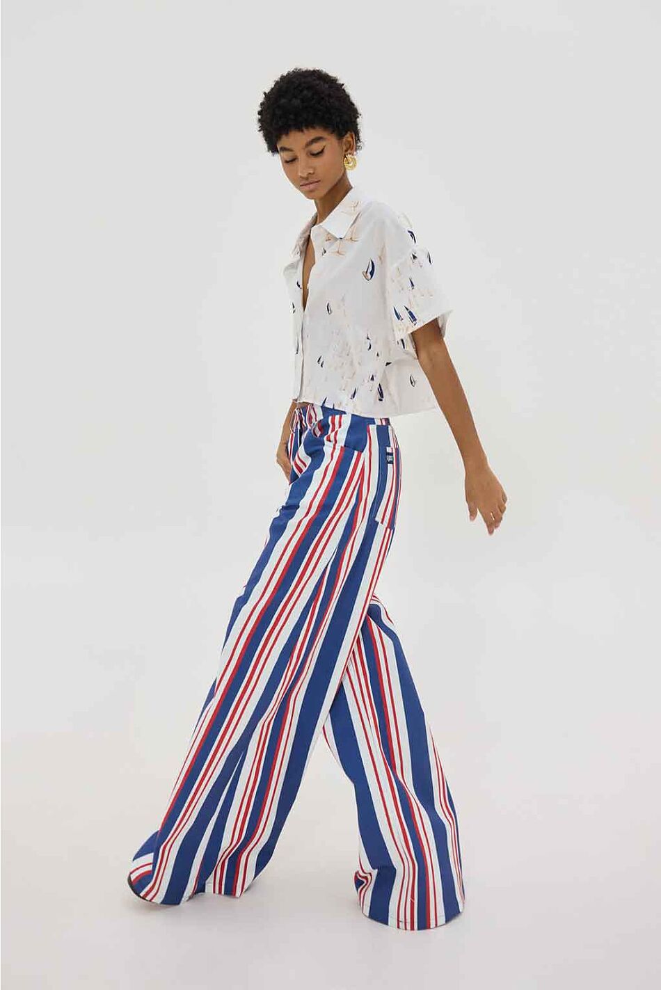SALEM DENIM PANTS NAUTICA STRIPES